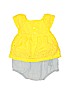 Carter's 100% Cotton Yellow Short Sleeve Outfit 0-3 MO / 3 MO - photo 2