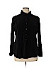 Express Black Long Sleeve Button-Down Shirt Size XL - photo 1