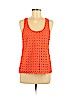 H&M 100% Cotton Orange Sleeveless Top Size S - photo 1