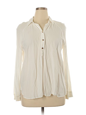 Ann Taylor LOFT Long Sleeve Blouse (view 1)