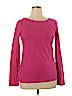 J. Crew Factory Store 100% Cotton Pink Long Sleeve T-Shirt Size XL - photo 1