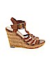 Jessica Simpson Brown Wedges Size 6 1/2 - photo 1