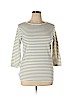 Faded Glory White Long Sleeve Top Size XL - photo 1