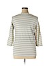 Faded Glory White Long Sleeve Top Size XL - photo 2