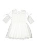 Assorted Brands 100% Polyester White Special Occasion Dress Size 6 - photo 1