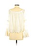 American Rag Cie 100% Nylon Ivory Long Sleeve Top Size S - photo 2