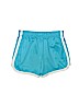 Justice 100% Polyester Solid Blue Athletic Shorts Size 7 - photo 2