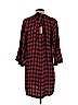 Cloth & Stone 100% Rayon Red Casual Dress Size M (petite) - photo 2