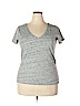 Merona 100% Cotton Gray Short Sleeve T-Shirt Size XXL - photo 1