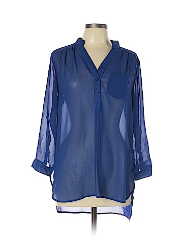 Dots Long Sleeve Blouse (view 1)