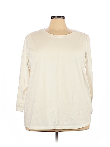 Roaman's 3/4 Sleeve T-Shirt (view 1)