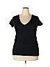 A New Day 100% Cotton Black Short Sleeve T-Shirt Size XXL - photo 1