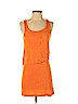 Zara 100% Viscose Orange Casual Dress Size S - photo 1