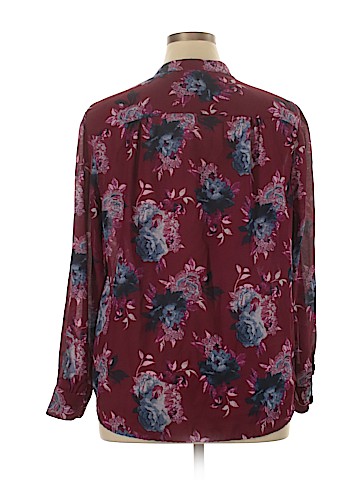Faded Glory Long Sleeve Blouse (view 2)