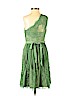 Va Et Vien 100% Nylon Green Cocktail Dress Size 2 - photo 2