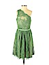 Va Et Vien 100% Nylon Green Cocktail Dress Size 2 - photo 1