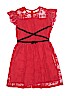 D-Signed 100% Polyester Red Special Occasion Dress Size S (kids) - photo 1