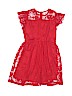 D-Signed 100% Polyester Red Special Occasion Dress Size S (kids) - photo 2