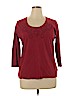 G.H. Bass & Co. 100% Cotton Red Long Sleeve Top Size XL - photo 1