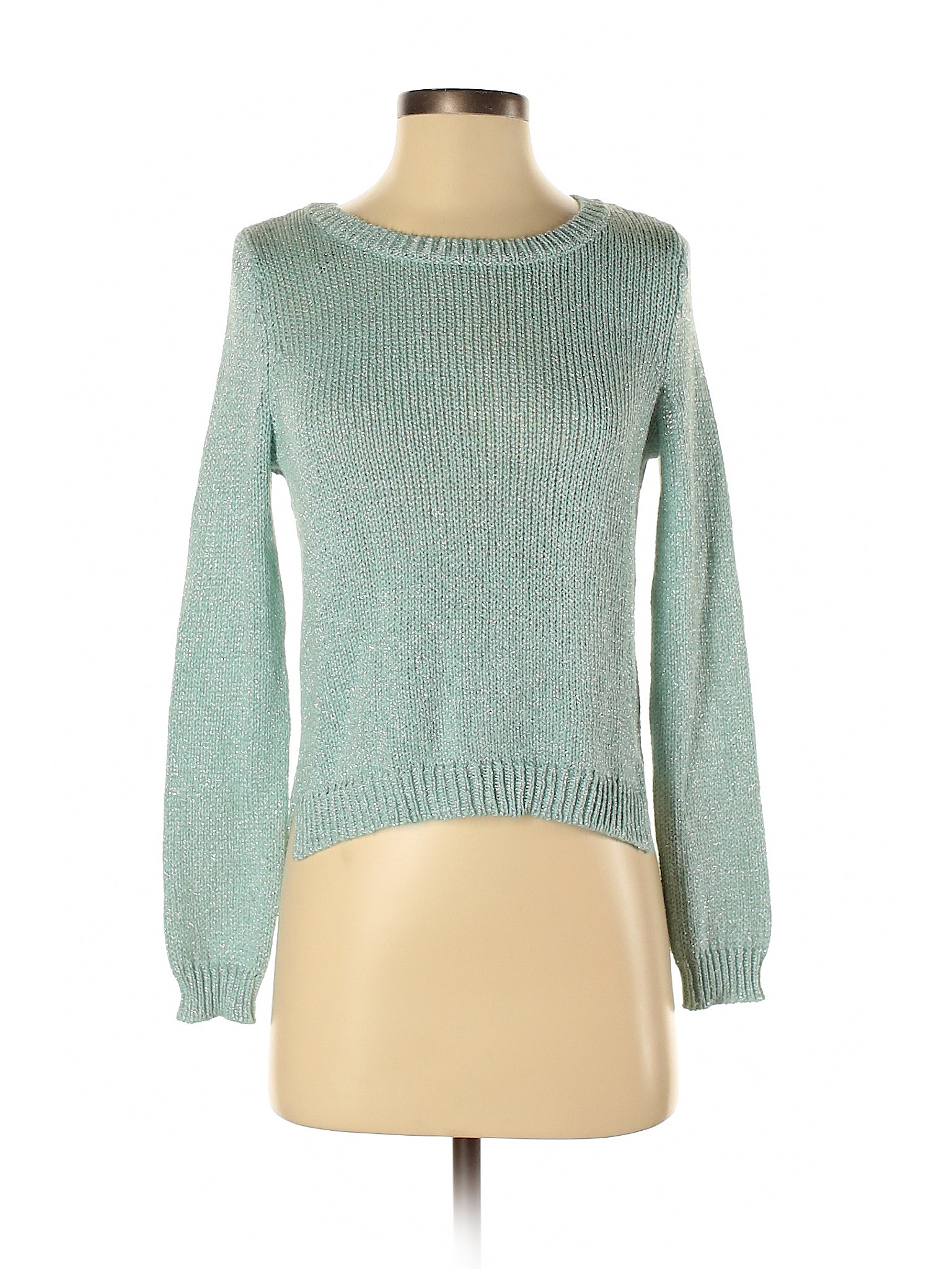 H&M Women Green Pullover Sweater 2 | eBay