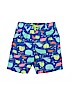 J. Khaki 100% Polyester Blue Board Shorts Size 6 - photo 1