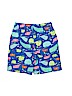 J. Khaki 100% Polyester Blue Board Shorts Size 6 - photo 2