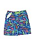 J. Khaki 100% Polyester Solid Blue Board Shorts Size 5 - photo 1