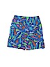 J. Khaki 100% Polyester Solid Blue Board Shorts Size 5 - photo 2