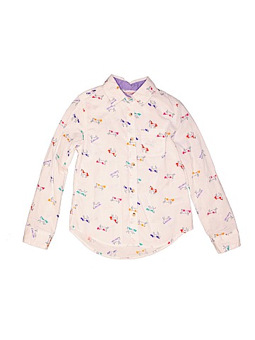 Cat & Jack Long Sleeve Button-Down Shirt (view 1)