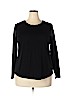 Old Navy 100% Cotton Black Long Sleeve T-Shirt Size XXL - photo 1