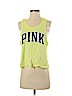 Victoria's Secret Pink 100% Cotton Green Tank Top Size S (petite) - photo 1
