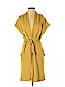 AKRIS 100% Cashmere Yellow Cashmere Cardigan Size 4 - photo 1