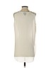 Mossimo 100% Polyester White Sleeveless Blouse Size S - photo 2