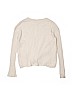 Zara 100% Cotton Ivory Pullover Sweater Size 14 - photo 2