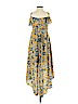 Iz Byer 100% Polyester Yellow Casual Dress Size XS - photo 2