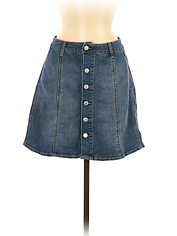 Mossimo Denim Skirt (view 1)