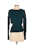 Halston Heritage 100% Cashmere Teal Cashmere Pullover Sweater Size M - photo 1
