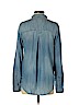American Eagle Outfitters 100% Lyocell Blue Long Sleeve Button-Down Shirt Size S (petite) - photo 2