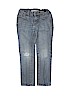 DKNY Solid Blue Jeans Size 4 - photo 1