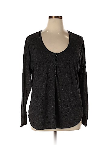Victoria's Secret Long Sleeve Henley (view 1)