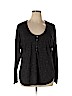 Victoria's Secret Gray Long Sleeve Henley Size XL - photo 1