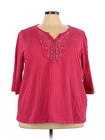 Catherines 3/4 Sleeve Blouse (view 1)