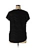 Simply Vera Vera Wang Black Short Sleeve Top Size XL - photo 2