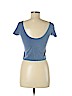 American Eagle Outfitters Blue Short Sleeve Top Size M - photo 2