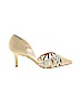 Nina 100% Leather Tan Heels Size 9 1/2 - photo 1