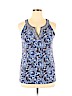 Magnolia Grace Blue Sleeveless Top Size XL - photo 1