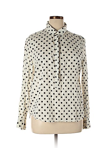 J. Crew Factory Store Long Sleeve Button-Down Shirt (view 1)