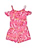 The Children's Place Floral Pink Romper Size 5 - 6 - photo 2
