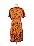 Ann Taylor Factory 100% Polyester Orange Cocktail Dress Size 6 (petite) - photo 2