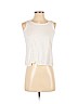 Eileen Fisher Ivory Sleeveless Blouse Size P (petite) - photo 1